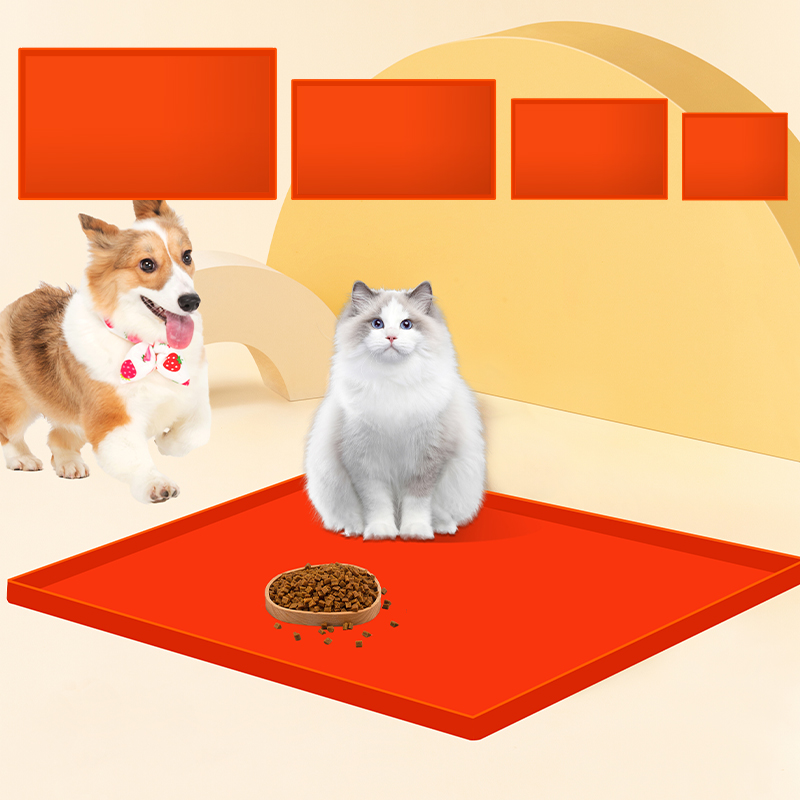 Silicone pet mat